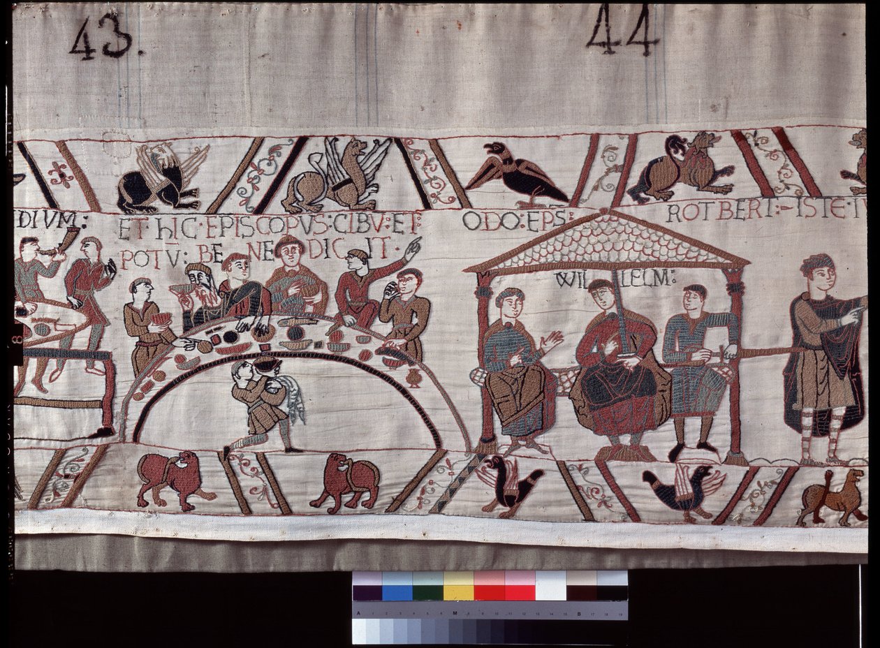 Gobelin z Bayeux, znany jako Haft królowej Matyldy autorstwa Unknown artist