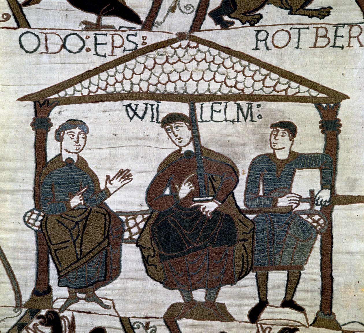 Gobelin z Bayeux, znany jako Haft królowej Matyldy autorstwa Unknown artist