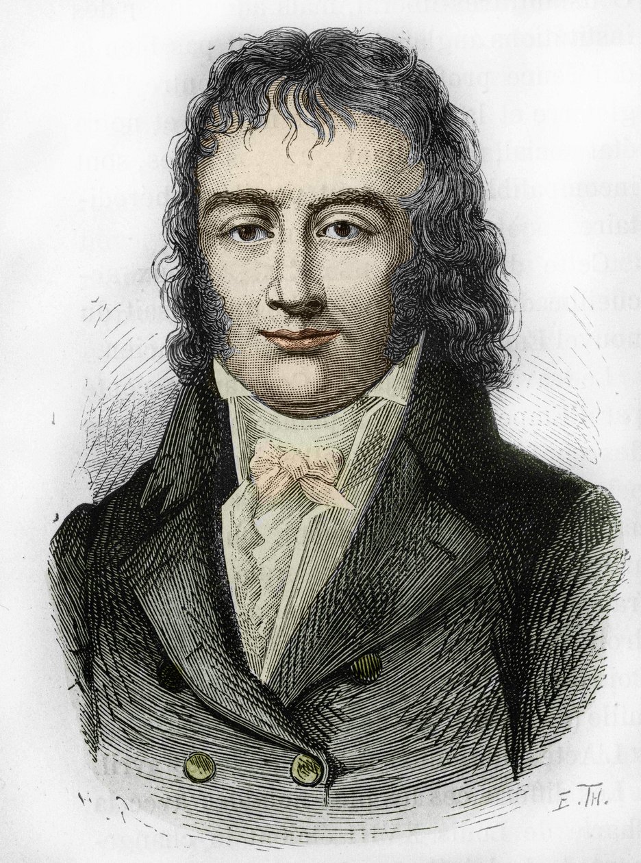 Benjamin Constant, francuski polityk i pisarz pochodzenia szwajcarskiego (1767 - 1830) autorstwa Unknown artist