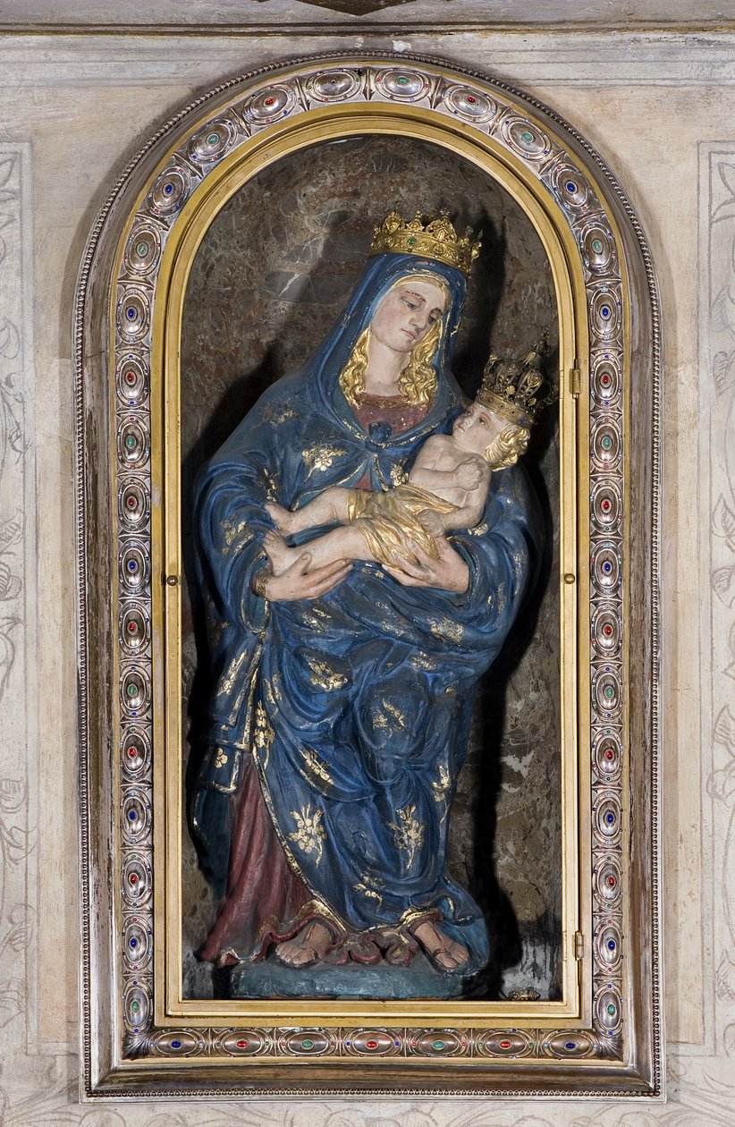 Błogosławiona Dziewica Cudów, c.1350 autorstwa Unknown artist