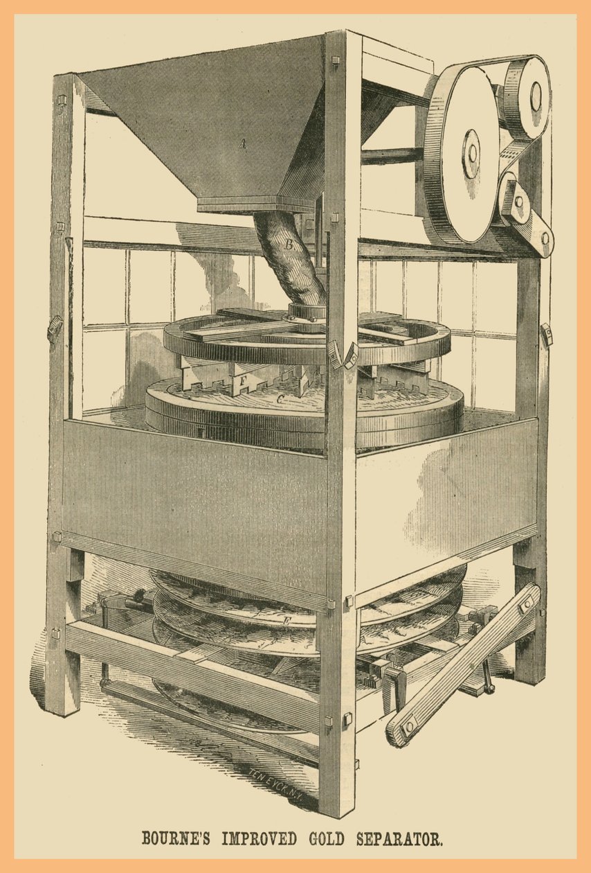 Ulepszony separator złota Bournes autorstwa Unknown Artist