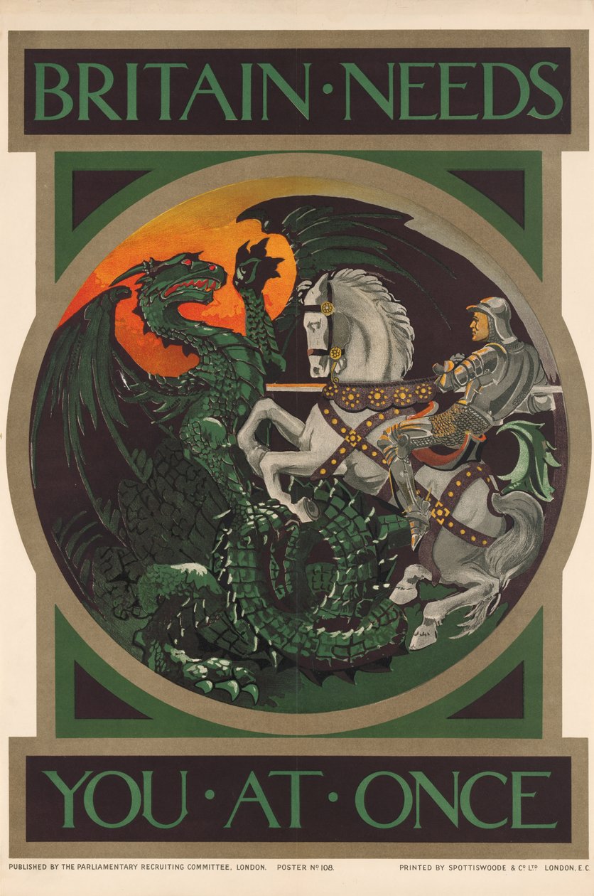 Wielka Brytania potrzebuje cię natychmiast autorstwa Unknown Artist