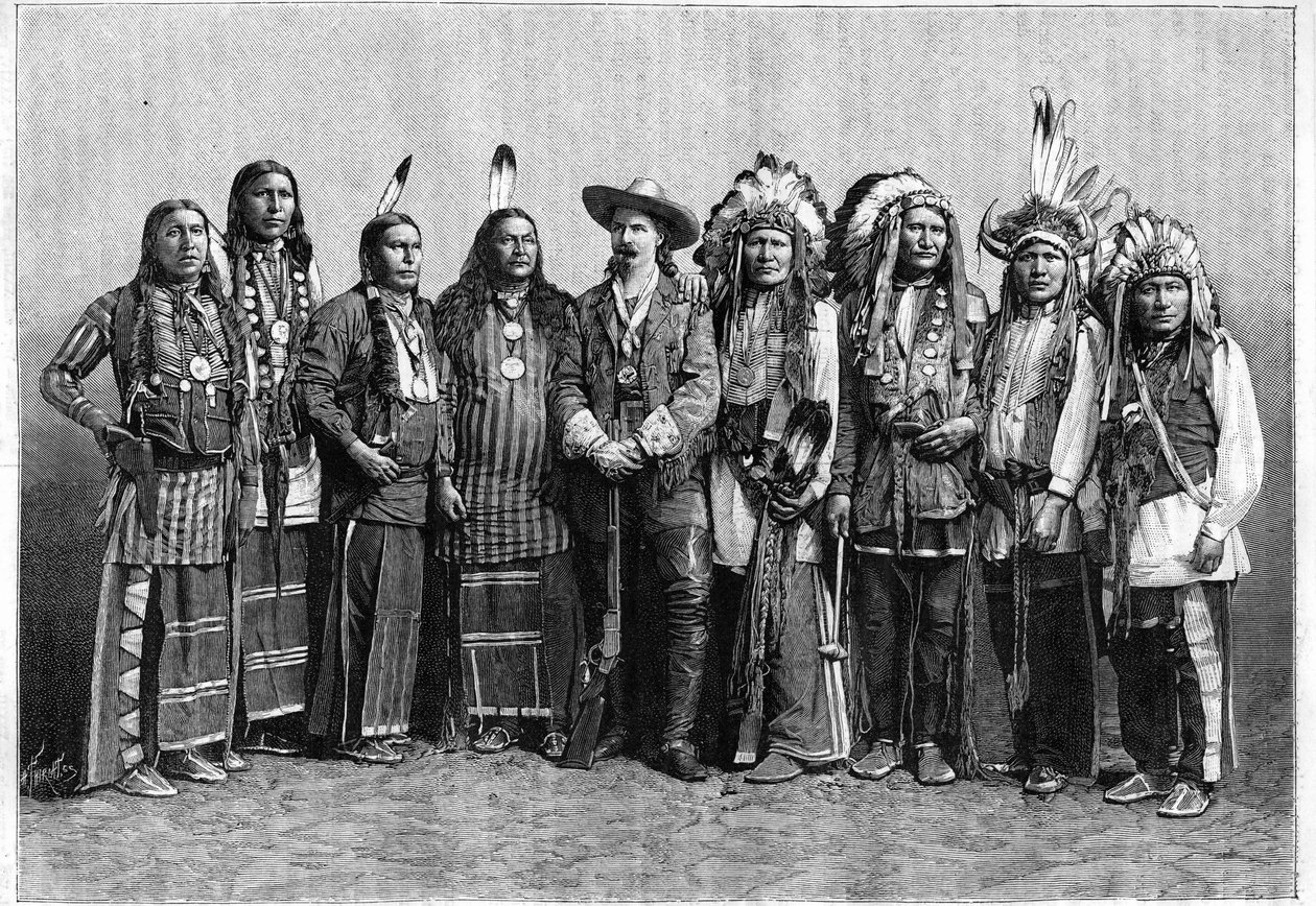 Buffalo Bill (William Frederick Cody autorstwa Unknown artist
