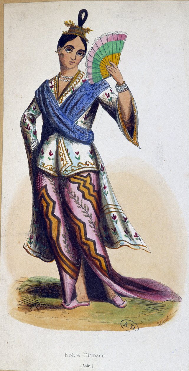 birmański szlachetny autorstwa Unknown artist