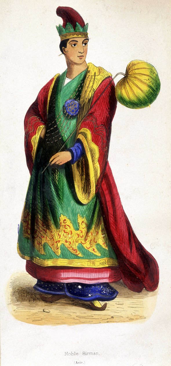 birmański szlachetny autorstwa Unknown artist