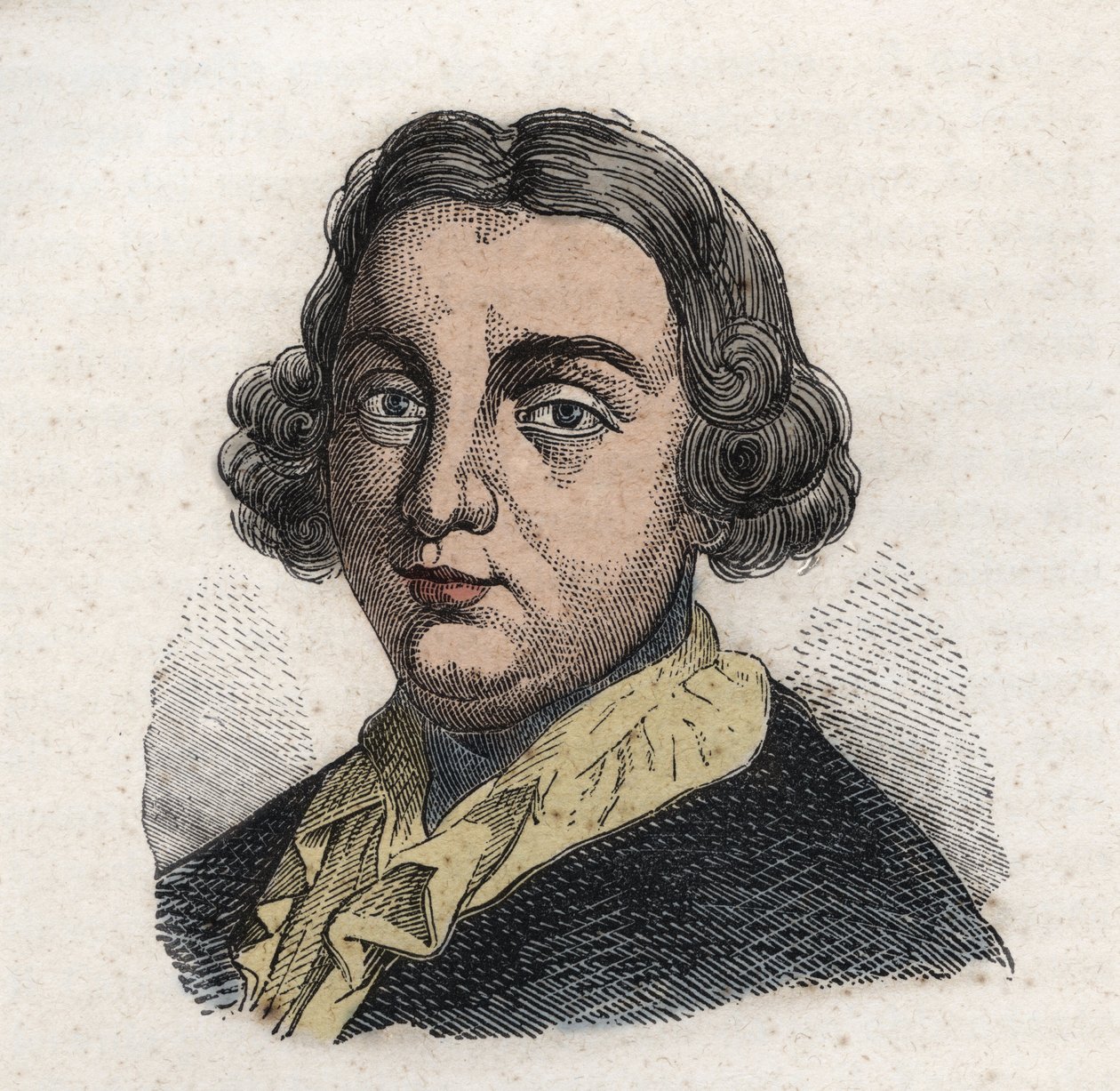 Carlo Goldoni (1707-1793), włoski dramaturg autorstwa Unknown artist