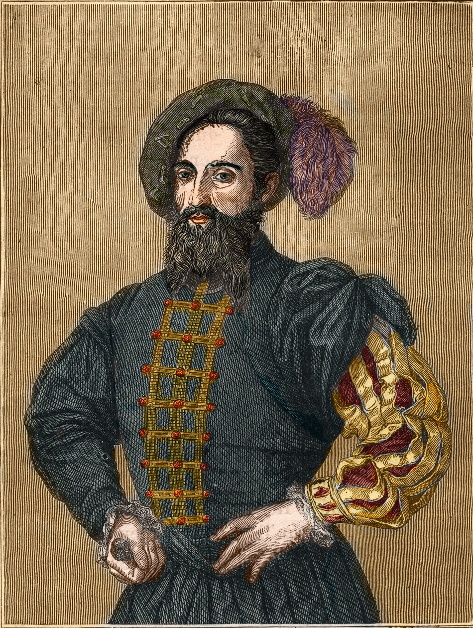 Cesare Borgia (1475-1507) Książę Walencji. (grafika) (XIX wiek). autorstwa Unknown artist