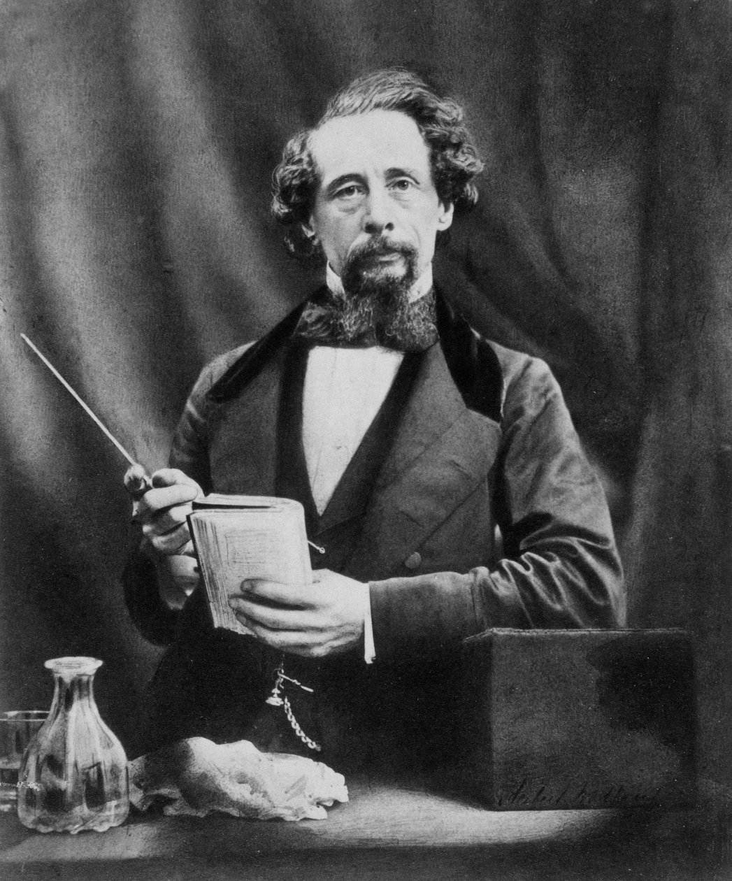 Karol Dickens (1812-1870) angielski powieściopisarz autorstwa Unknown artist