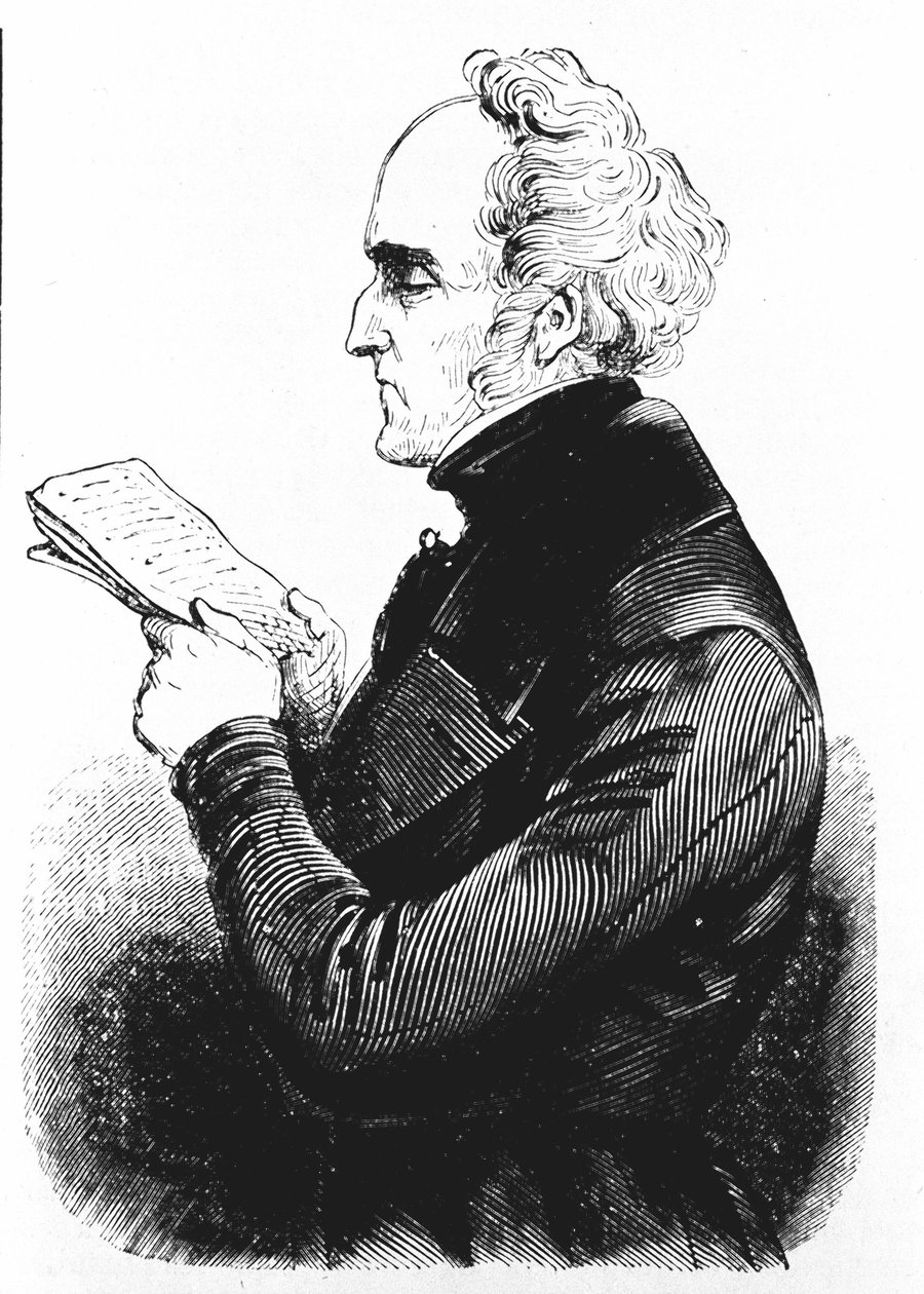 Charles Fourier (1772-1837), francuski filozof i ekonomista. autorstwa Unknown artist