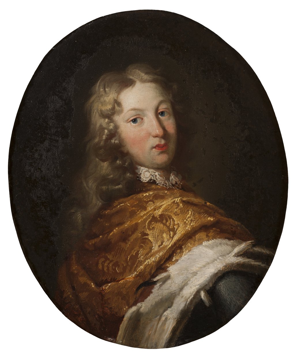 Charles III Guillaume de Bade Durlach - Portret margrabiego Karola III Wilhelma z Baden-Durlach (1679-1738), Anonim . olej na płótnie autorstwa Unknown artist