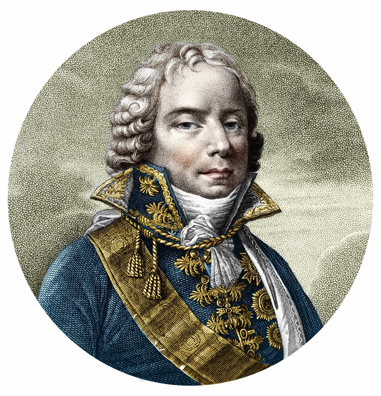 Charles Maurice de Talleyrand Périgord (1754-1838), francuski polityk, rycina XIX wieku. autorstwa Unknown artist