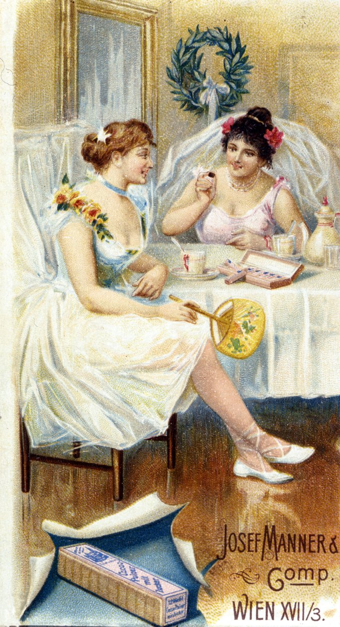 Reklama czekolady „Josef Manner & Gomp, Wiedeń””. autorstwa Unknown artist