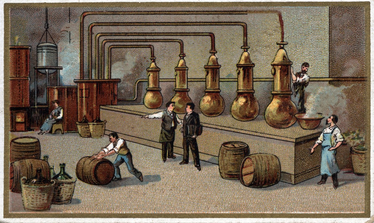 Chromolitografia z końca XIX wieku autorstwa Unknown artist