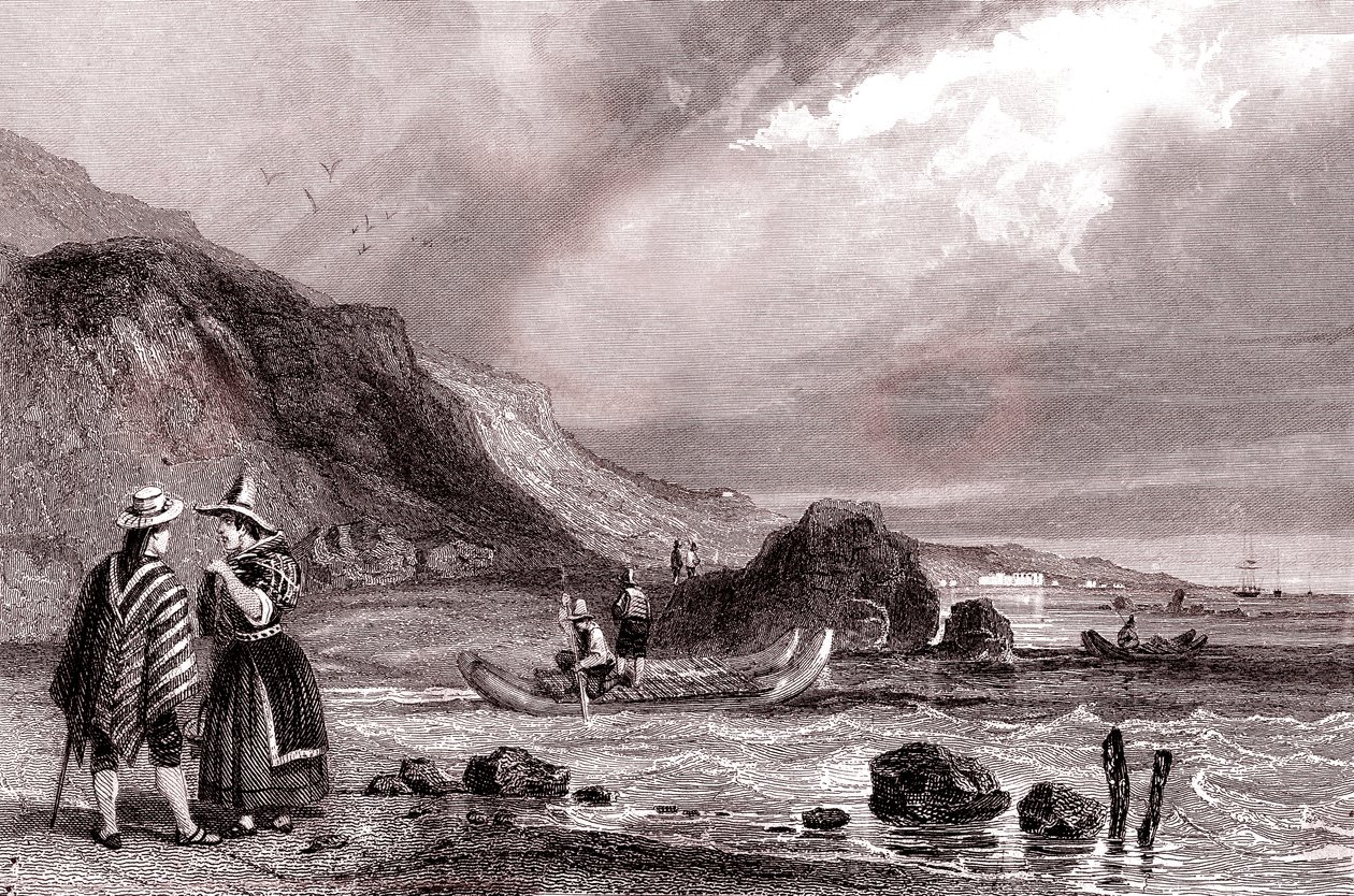 Cobija (Boliwia) (grawerunek autorstwa Unknown Artist
