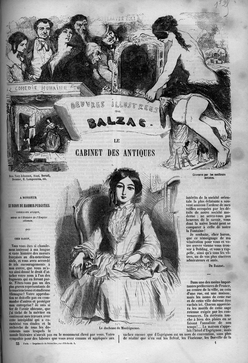 Okładka do powieści „Gabinet z antykami” autorstwa Unknown artist