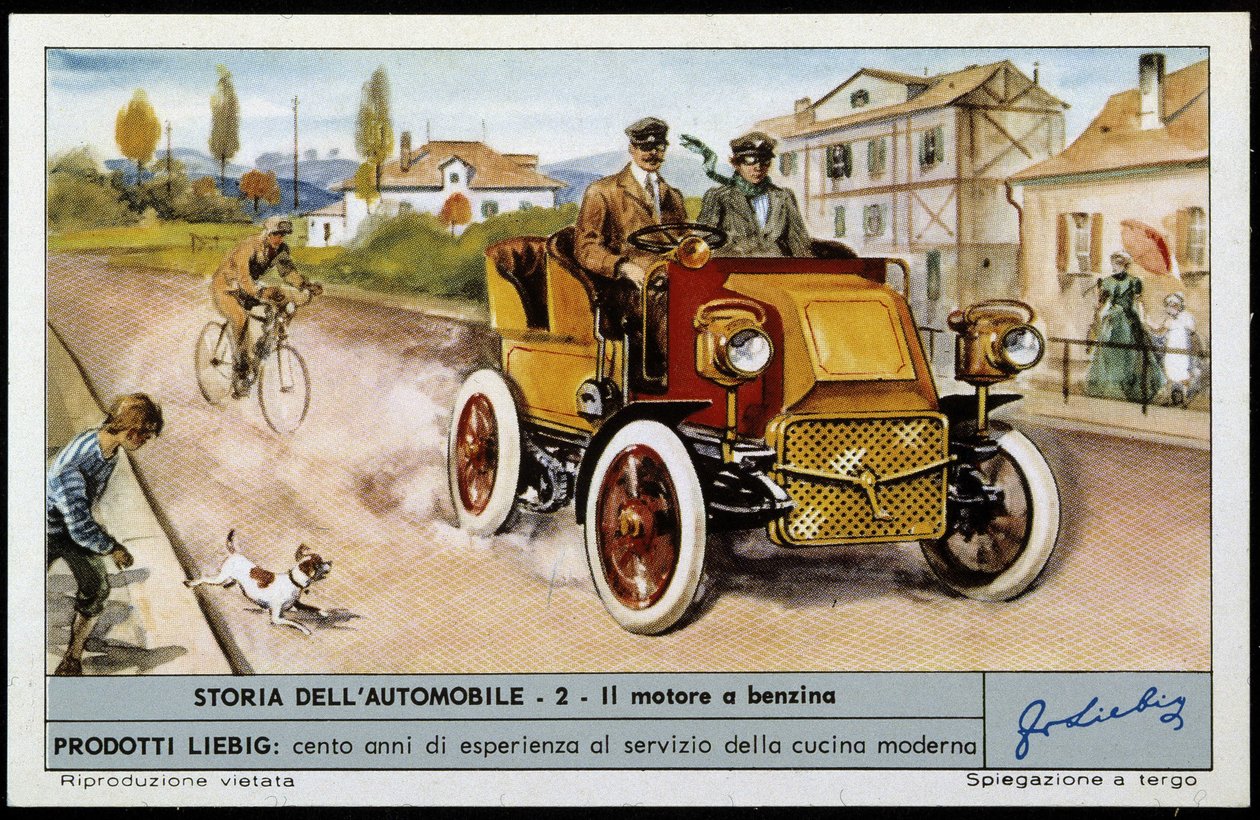 Daimler w cylindrach 1897:4, 4-suwowy, 20 KM. autorstwa Unknown artist
