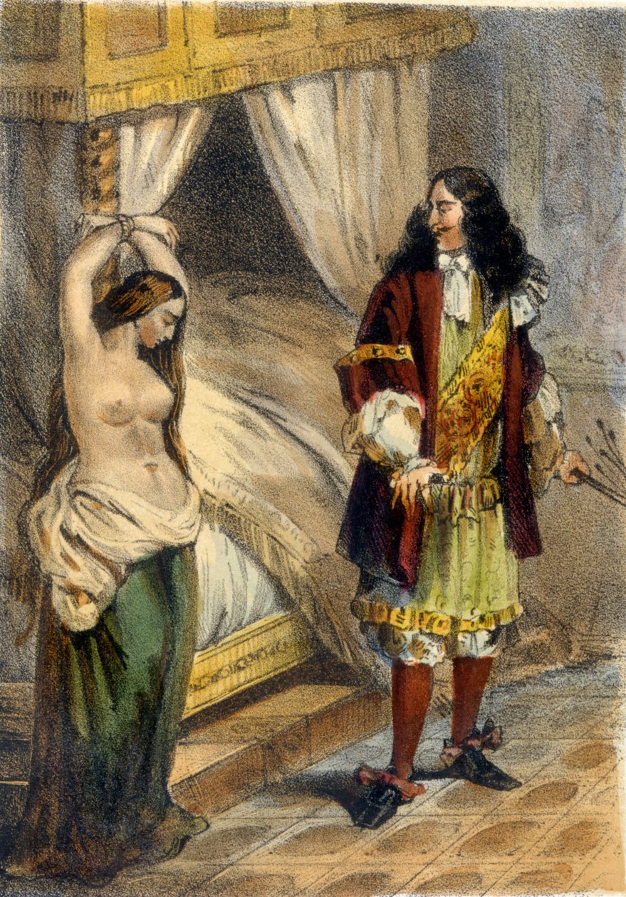 Donatien Alphonse Francois de Sade (1740-1814) lepiej znany jako markiz de Sade. Rycina z początku XIX wieku. autorstwa Unknown artist