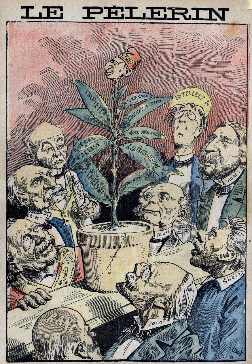 Sprawa Dreyfusa autorstwa Unknown artist