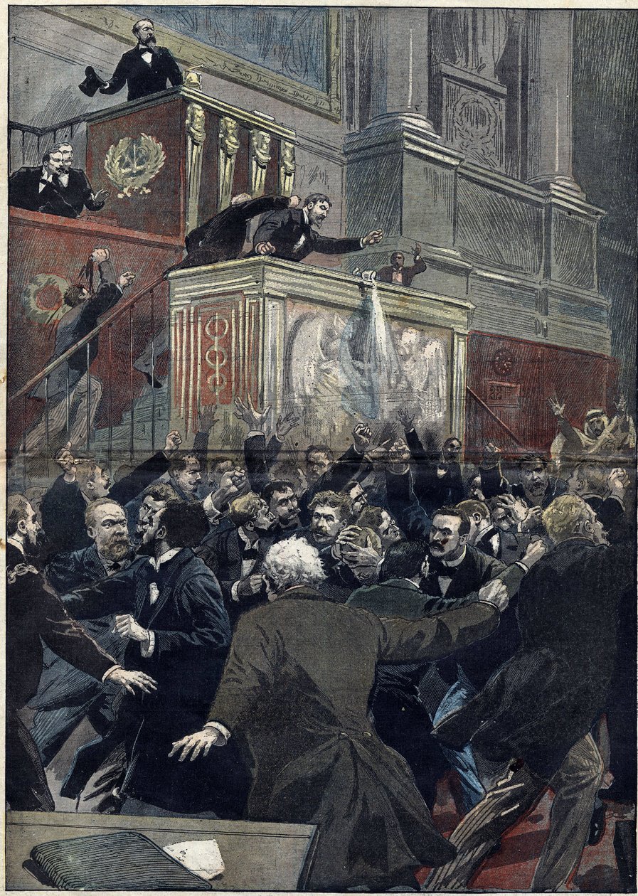Sprawa Dreyfusa – Izba Deputowanych – 22 stycznia autorstwa Unknown artist