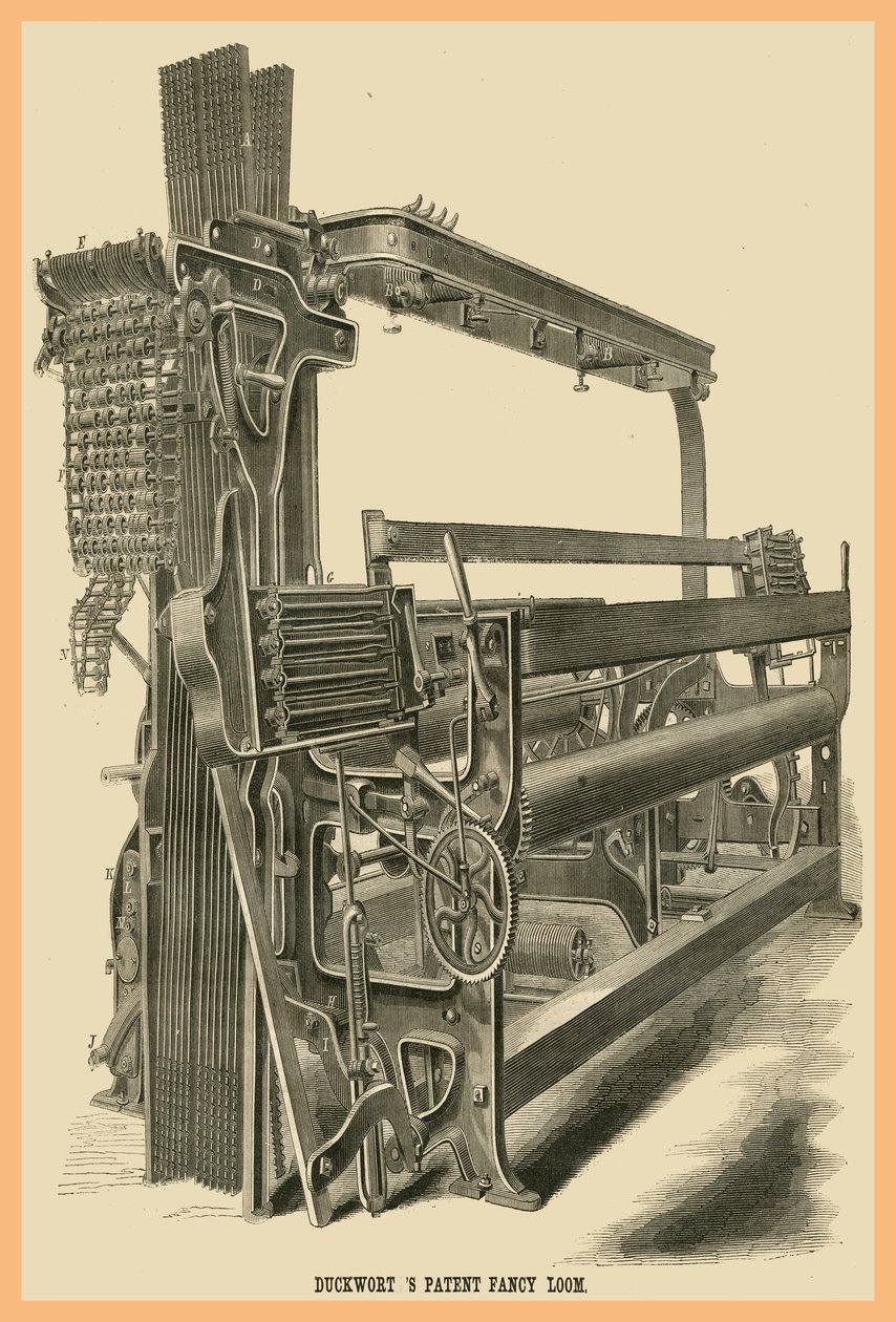 Duckworths Patent Fancy Loom autorstwa Unknown Artist