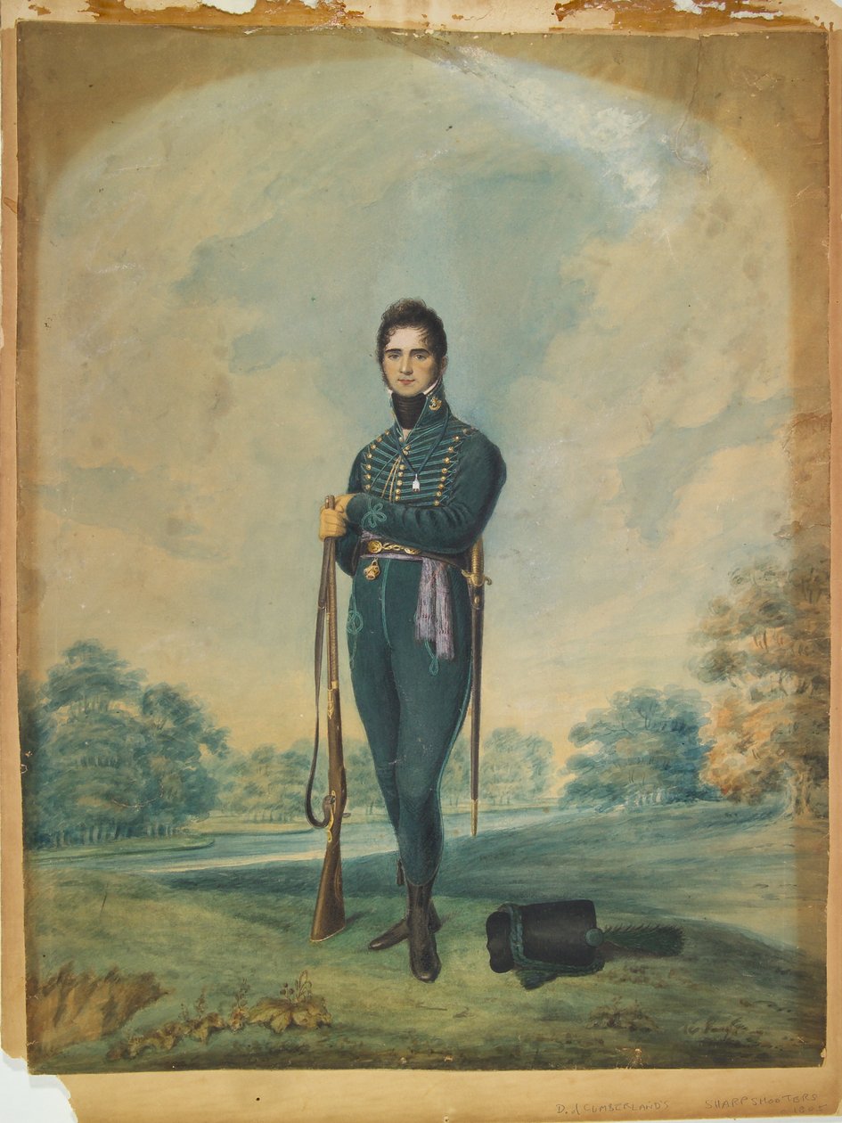 Strzelcy wyborowi Duke of Cumberland autorstwa Unknown artist