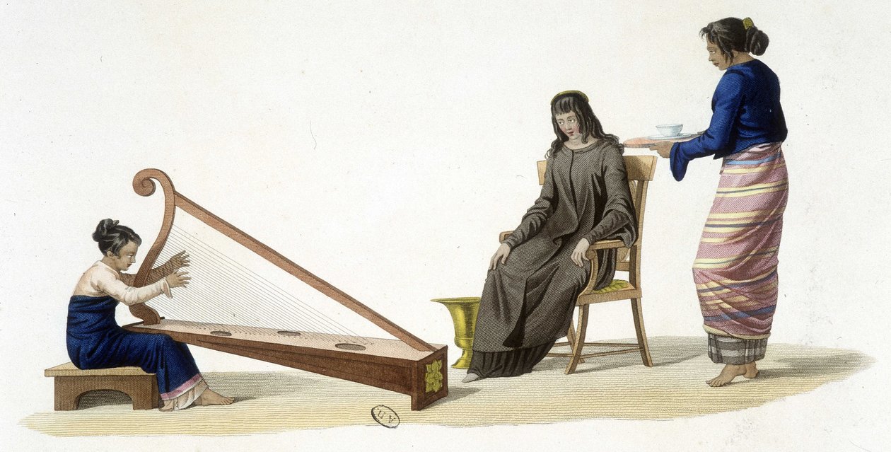 Rycina z początku XIX wieku. autorstwa Unknown artist