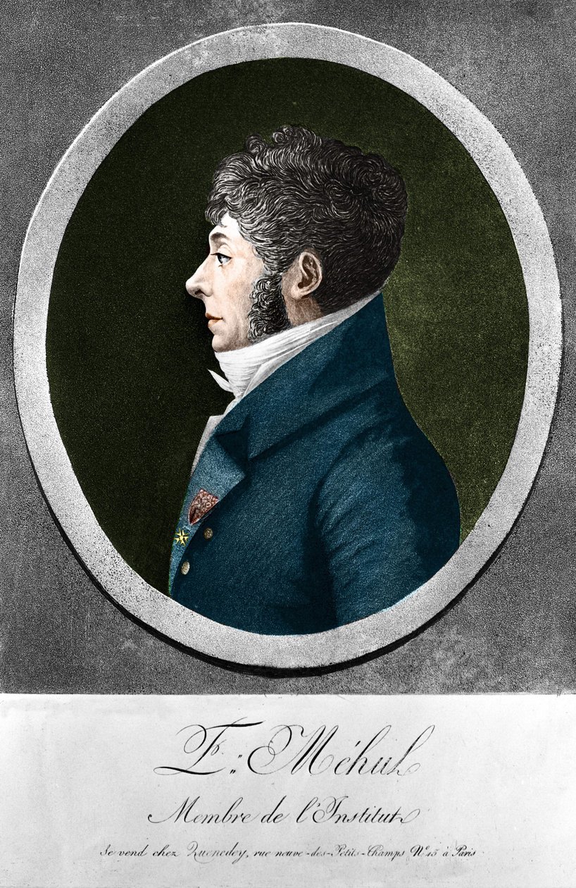 Etienne Mehul, francuski kompozytor i organista (1763-1817). autorstwa Unknown artist