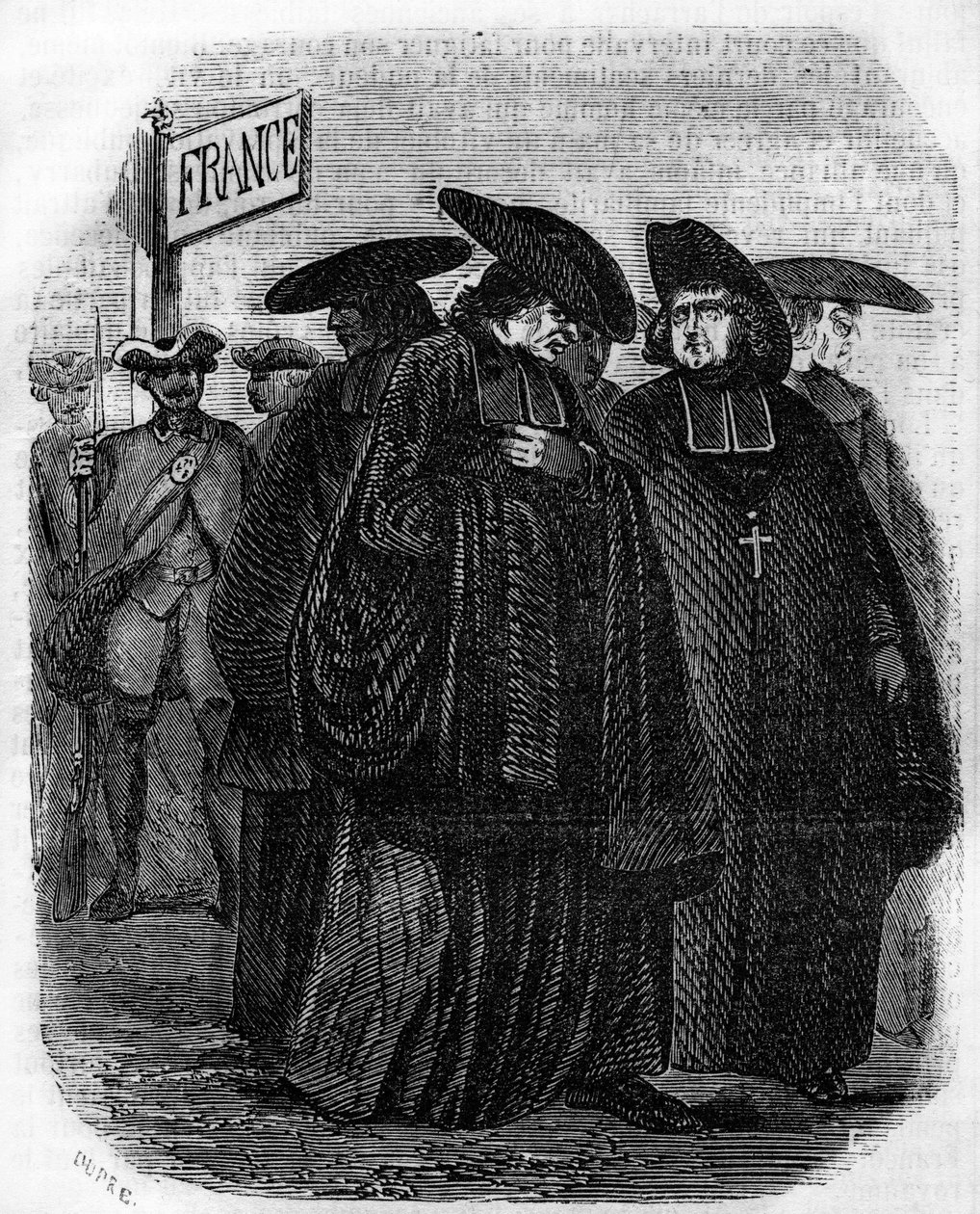 Wypędzenie jezuitów z Francji wyrokami parlamentów w 1762 r. autorstwa Unknown artist