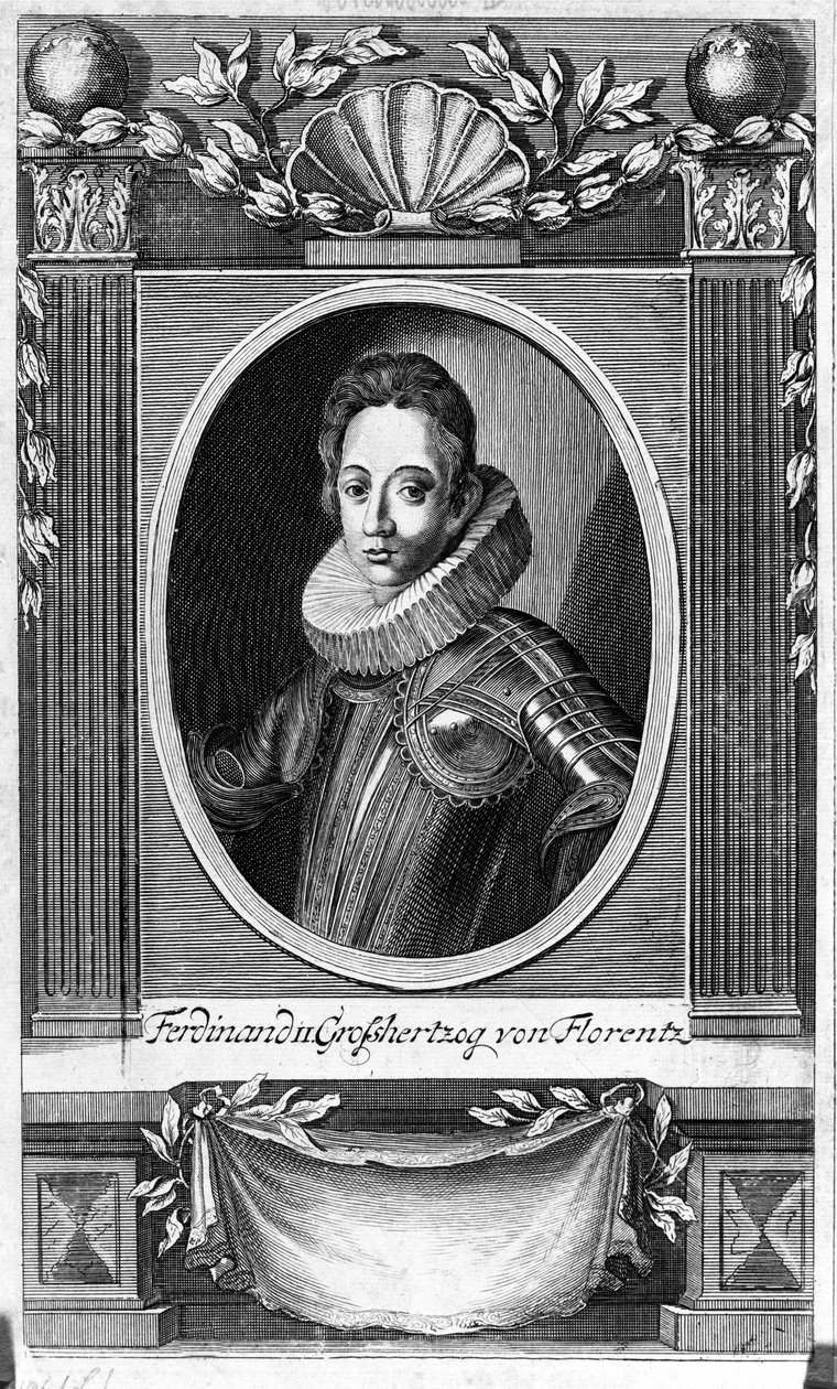 Ferdynand II Medyceuszy (1610-1670). autorstwa Unknown artist