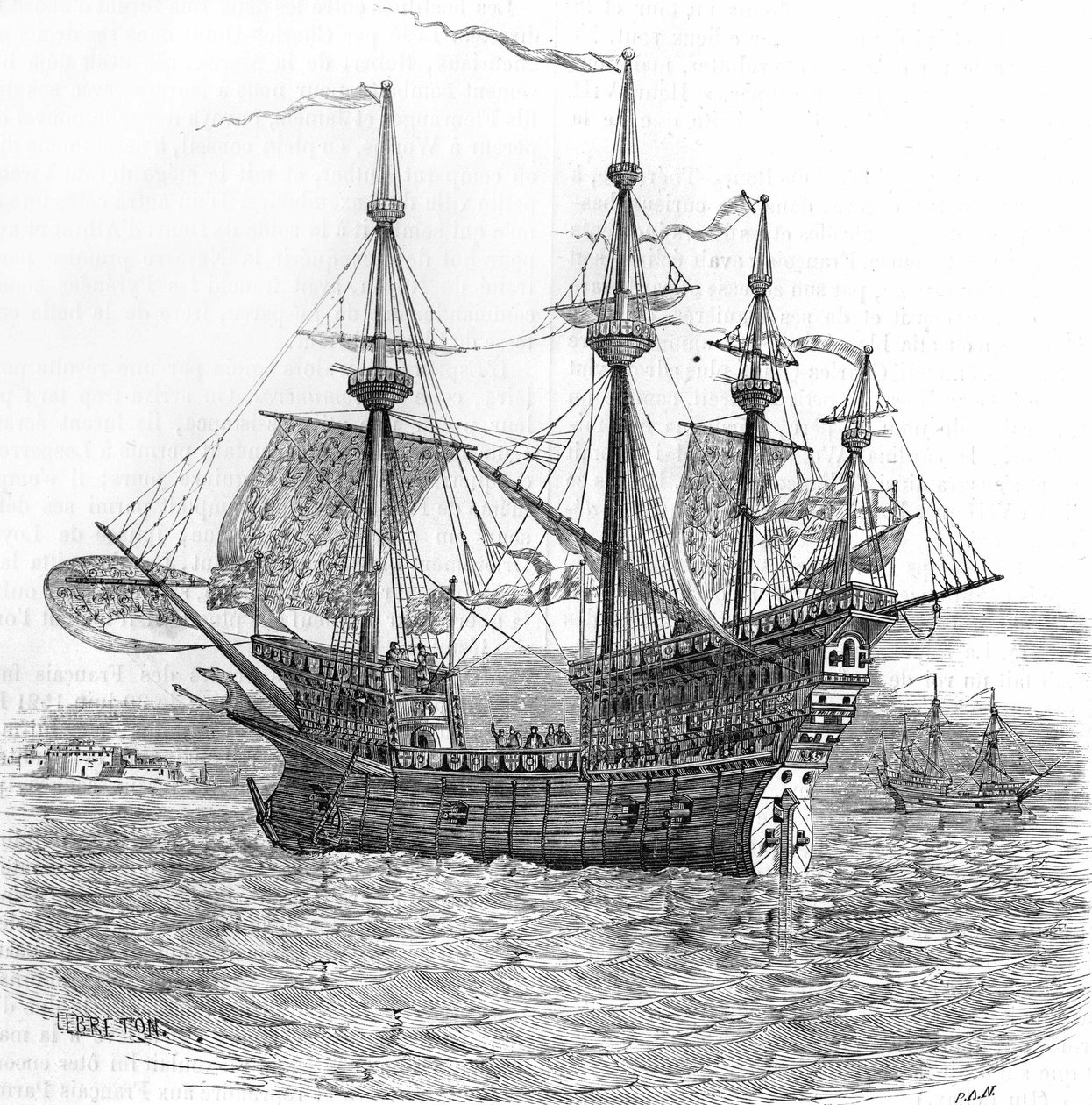 Flota Henryka VIII autorstwa Unknown artist