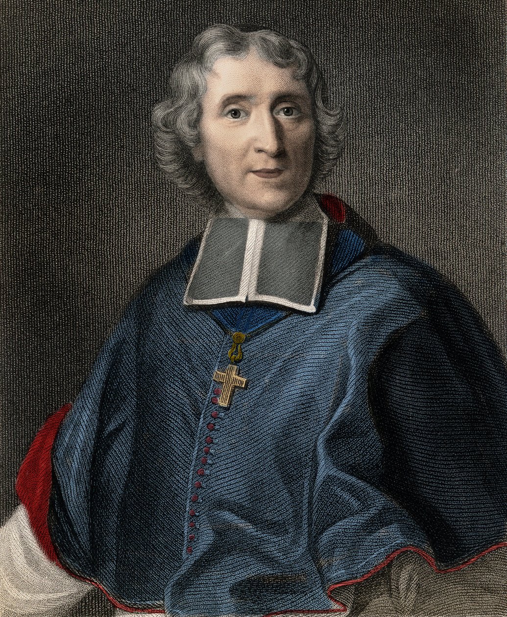 Francois de Pons de Salignac de La Mothe-Fenelon (Mothe Fenelon) 1651-1715 - grawerowanie - XIX wiek autorstwa Unknown artist