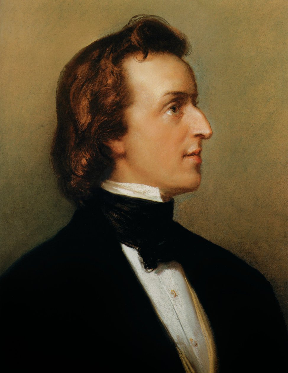 Fryderyk Chopin: polski kompozytor i pianista autorstwa Unknown artist