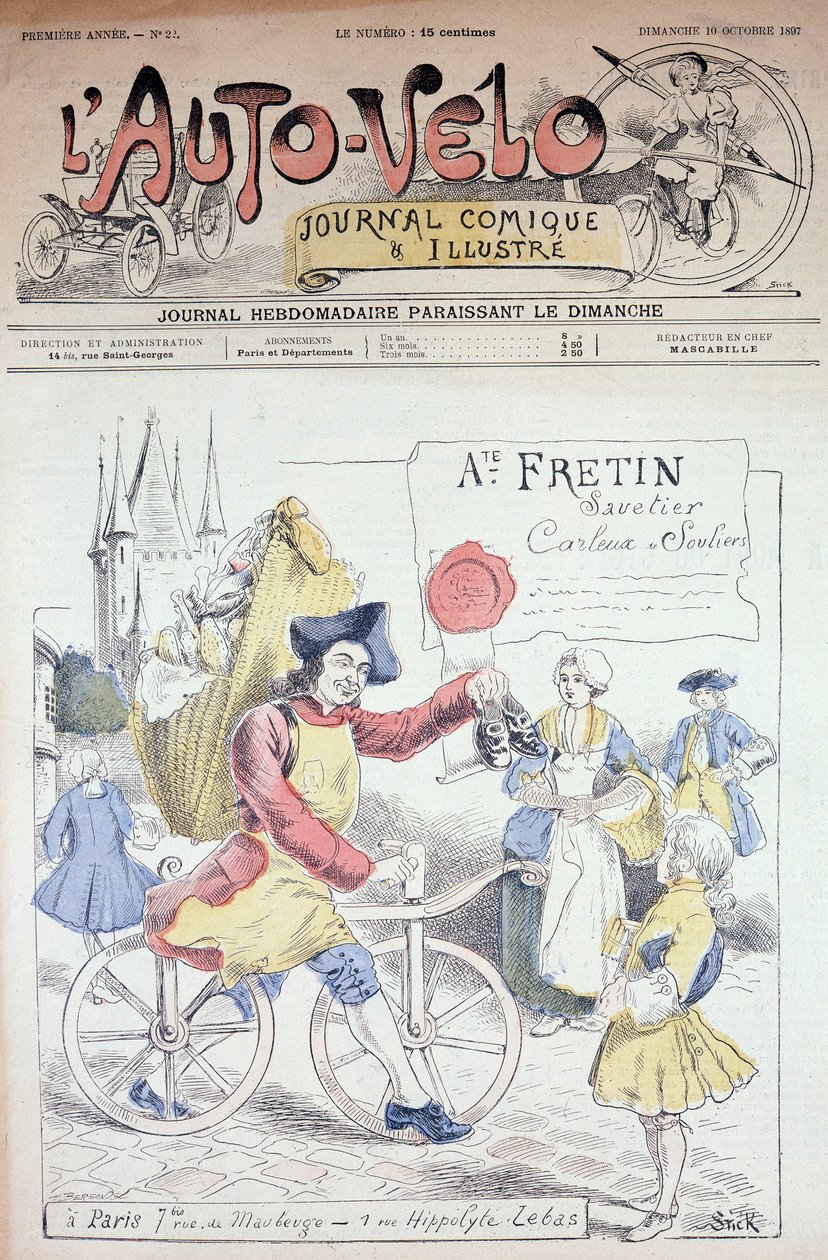 Fretin: szewc, carleux, buty - w „” l