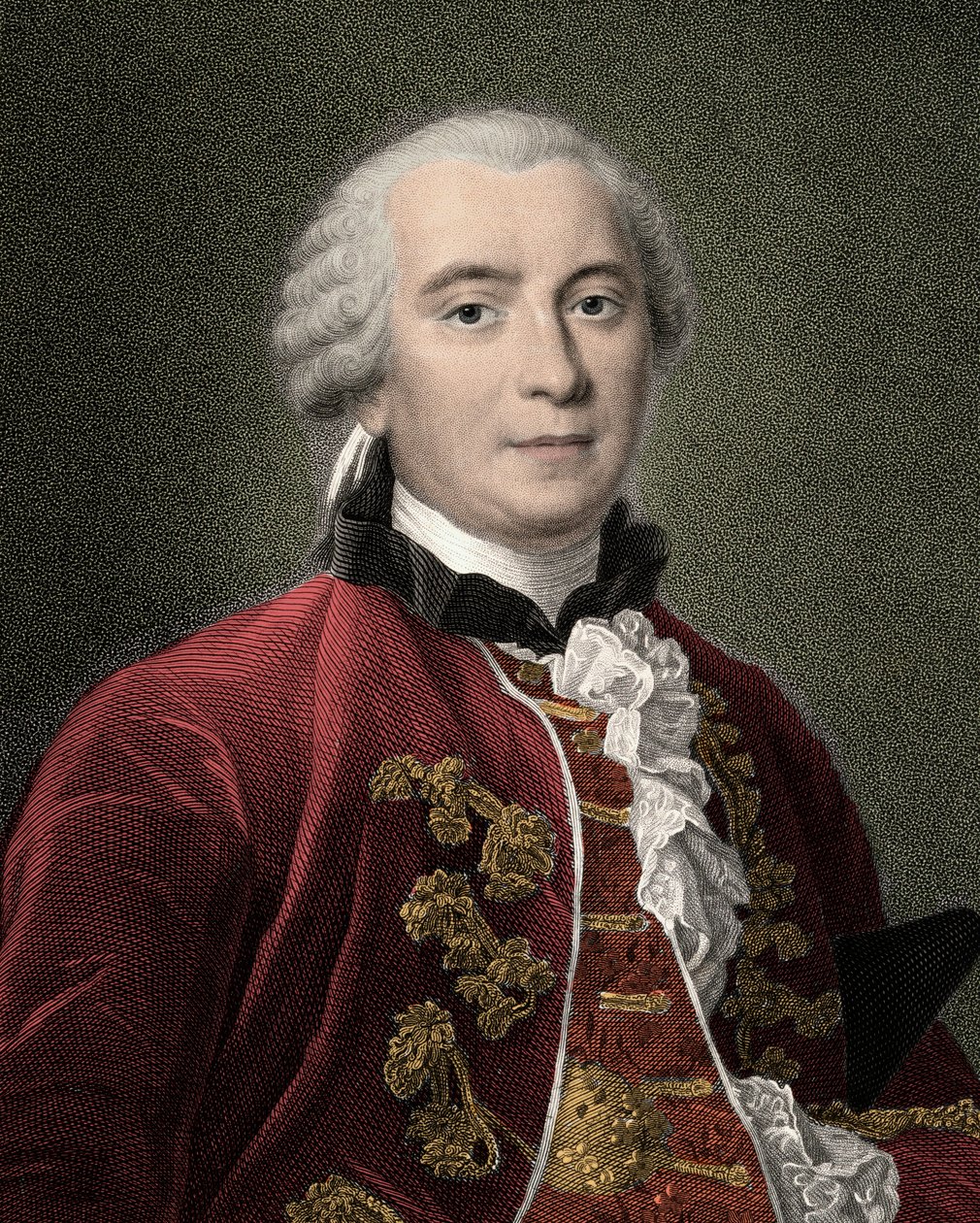 Georges Louis Leclerc Hrabia (hrabia) z Buffon autorstwa Unknown artist