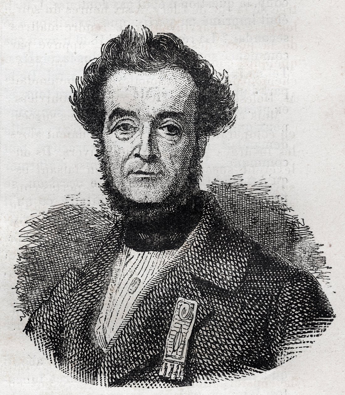 Germain Sarrut 1800-1883 francuski pisarz i polityk autorstwa Unknown artist