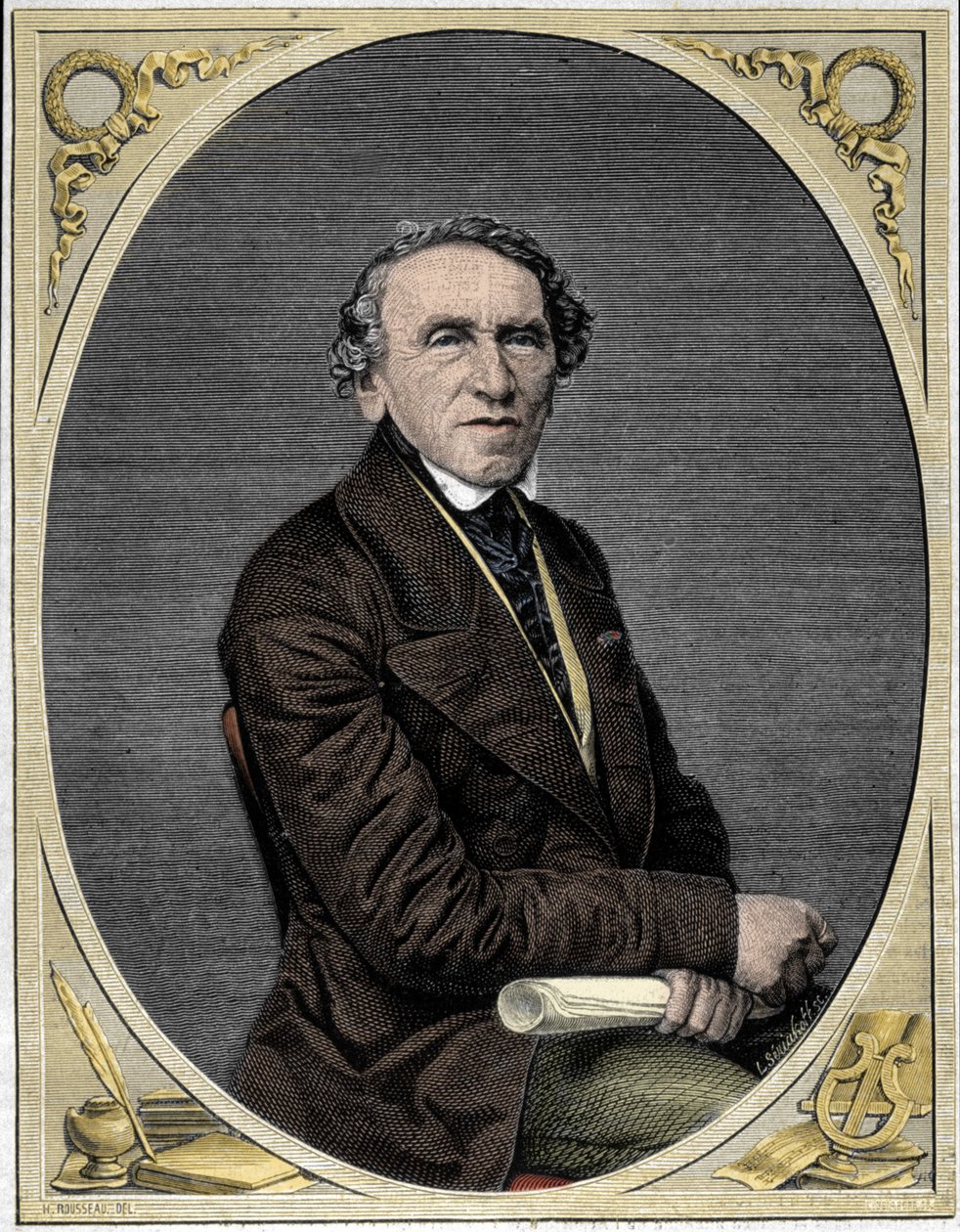 Giacomo Meyerbeer (1791-1864), niemiecki kompozytor. autorstwa Unknown artist