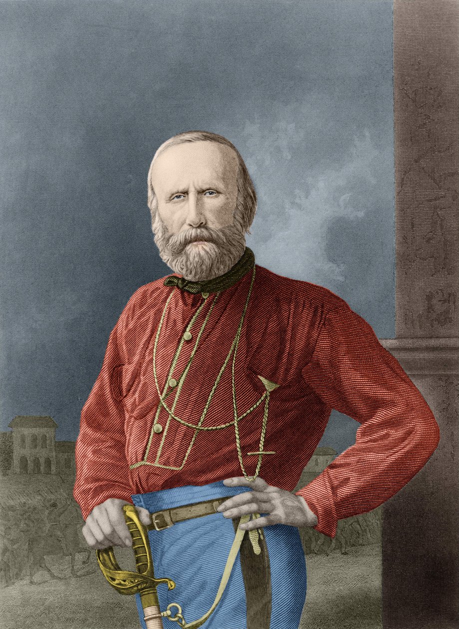 Giuseppe Garibaldi (1807 - 1882) autorstwa Unknown artist