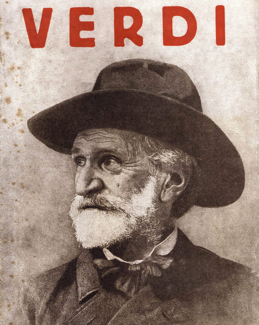 Giuseppe Verdi (1813 - 1901) Włoski kompozytor autorstwa Unknown artist