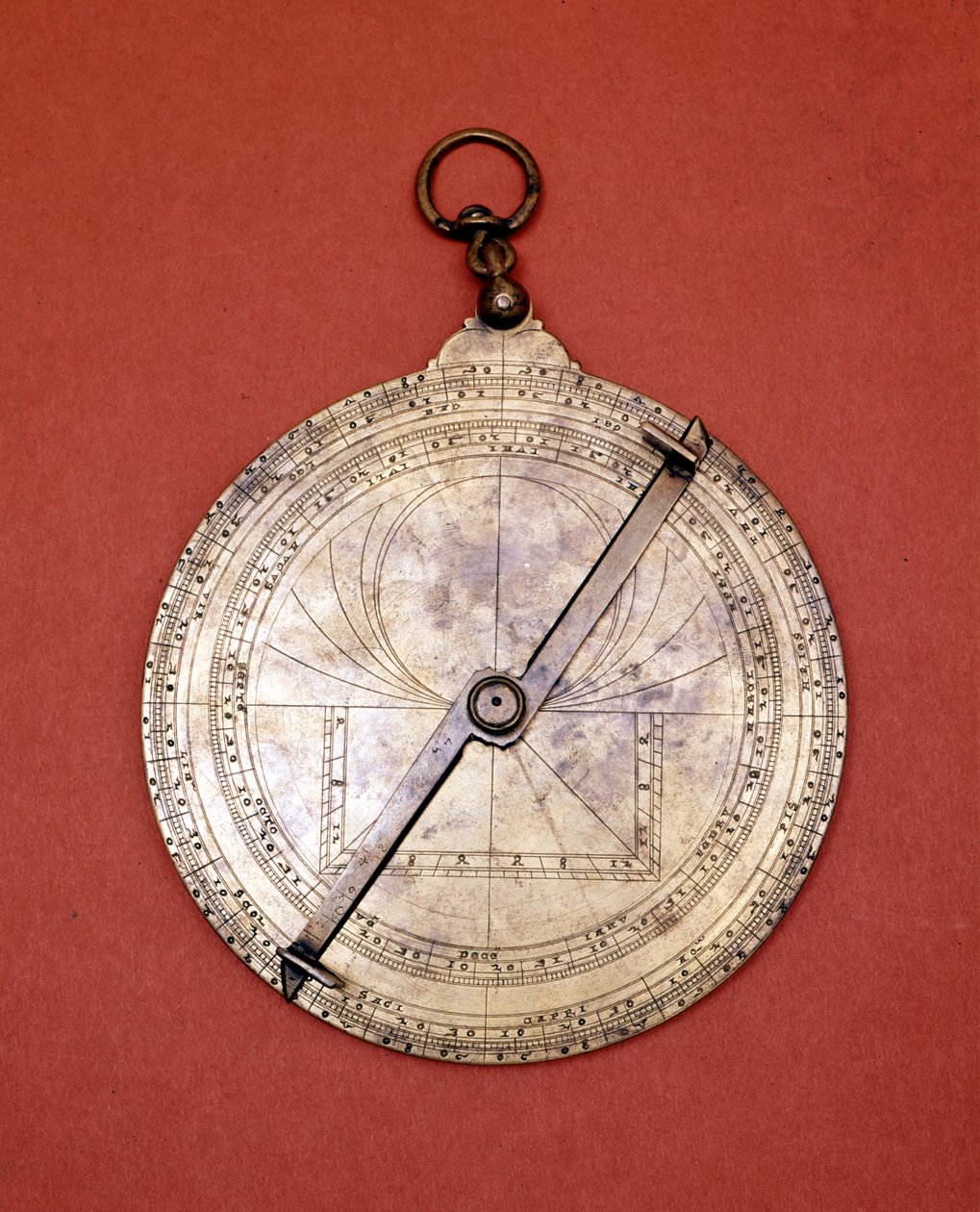 Astrolabium gotyckie z XIV wieku. Mediolan, Musei del Castello. autorstwa Unknown artist