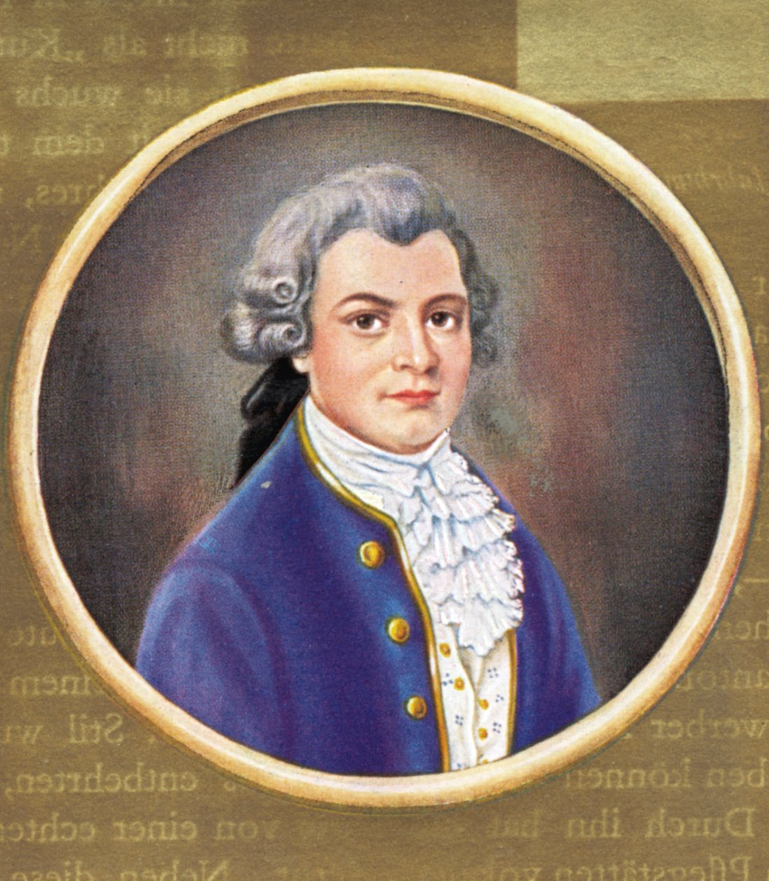 Gotthold Ephraim Lessing autorstwa Unknown artist