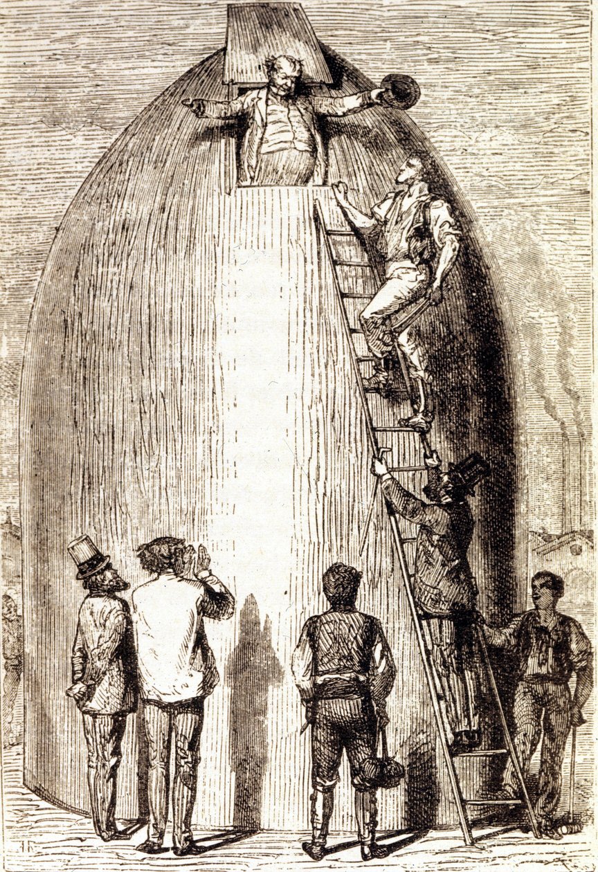 Graw. w „Z Ziemi na Księżyc” Juliusza Verne autorstwa Unknown artist