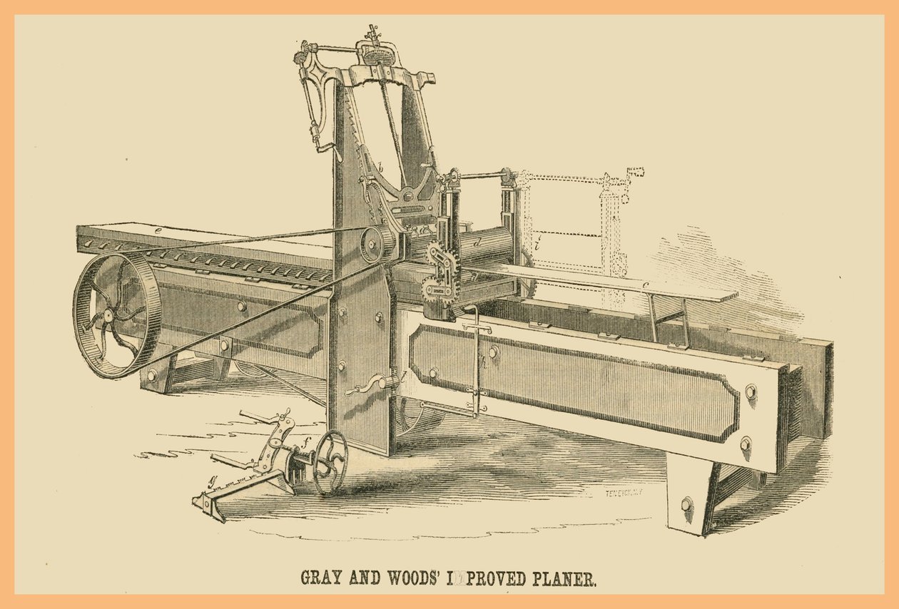 Gray - Woods Improved Planer autorstwa Unknown Artist