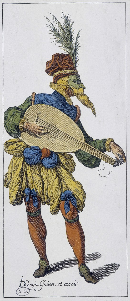 Gitarzysta autorstwa Unknown artist