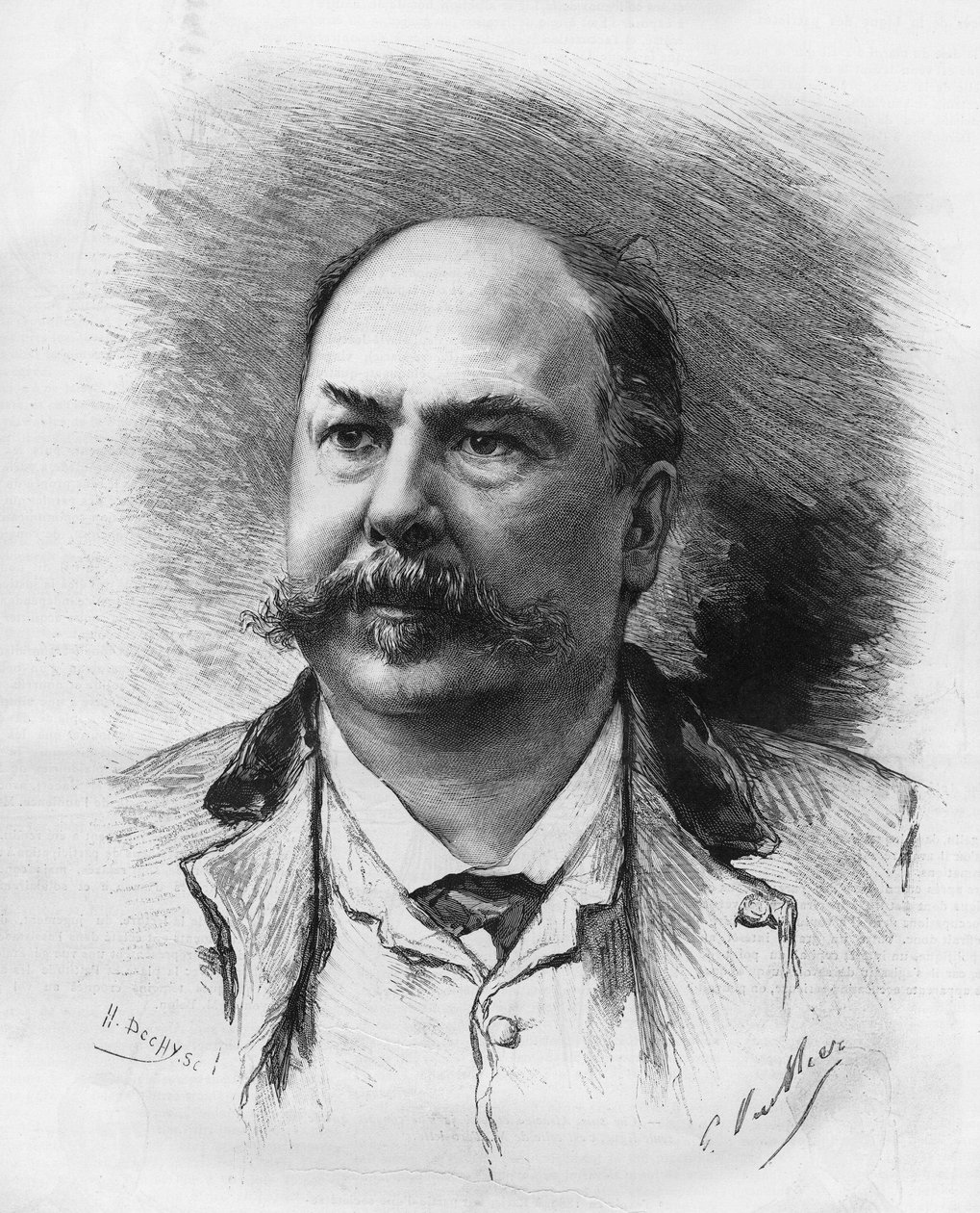 Henri (Henry) Meilhac (1831-1897), francuski dramaturg. autorstwa Unknown artist