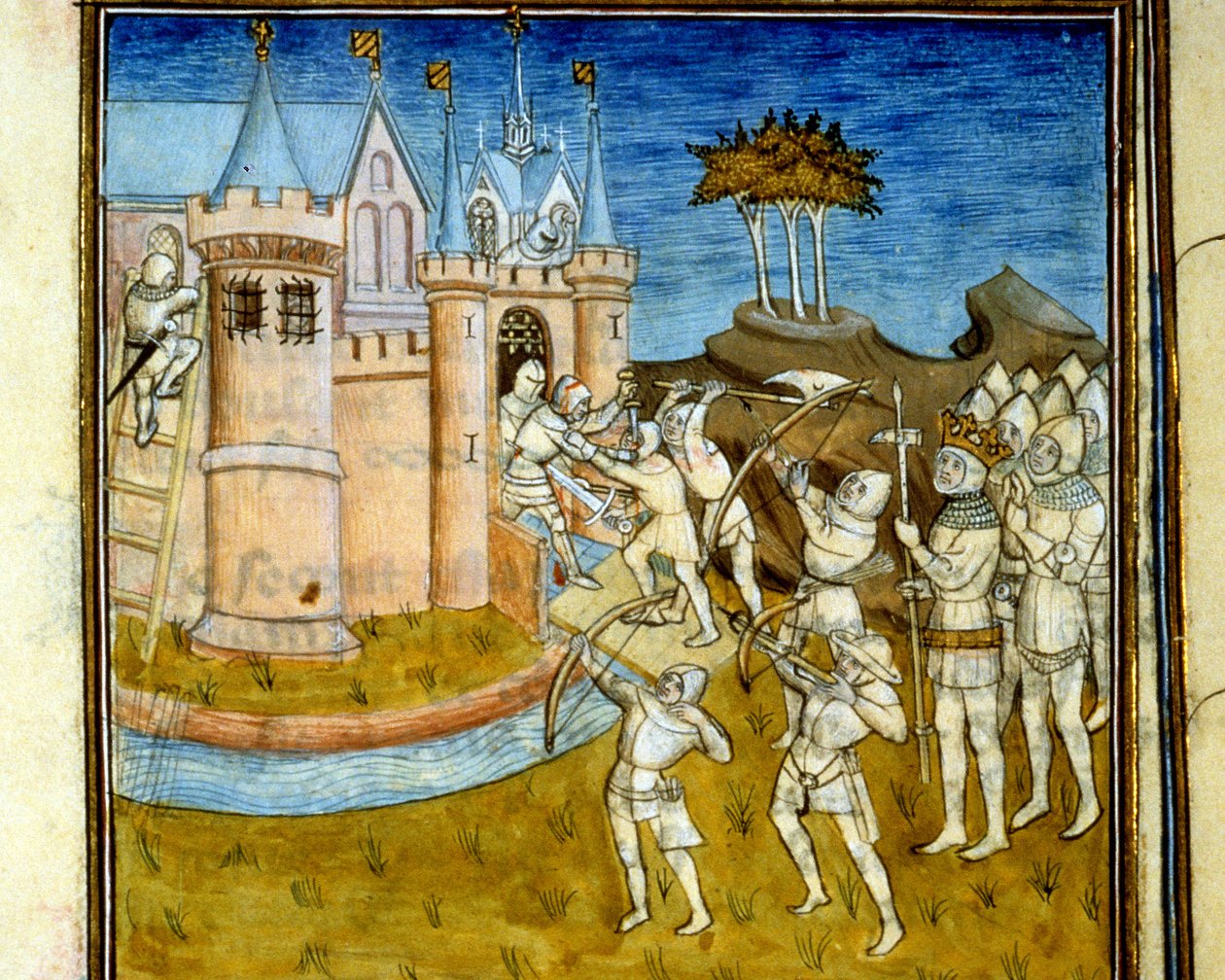Henri 1er (1008 - 1060) walczył z armią Wilhelma Zdobywcy (1027 - 1087) w 1054 - w „Grandes Chroniques de Saint-Denis” pod koniec XIV wieku (ref. 512 autorstwa Unknown artist