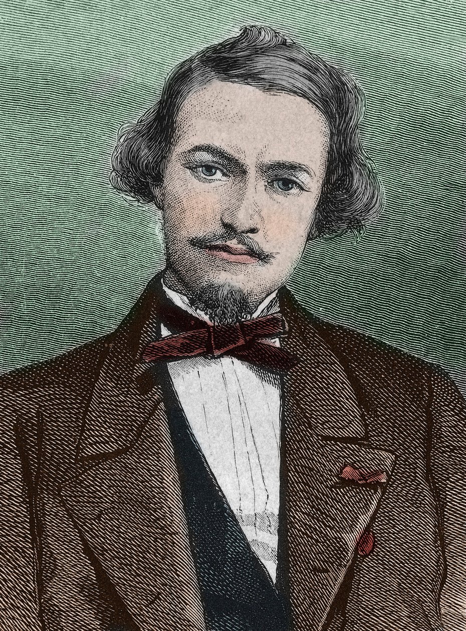 Henri Duveyrier (1840-1892), francuski odkrywca - portret orientalisty Henri Duveyriera, francuskiego podróżnika i geografa autorstwa Unknown artist