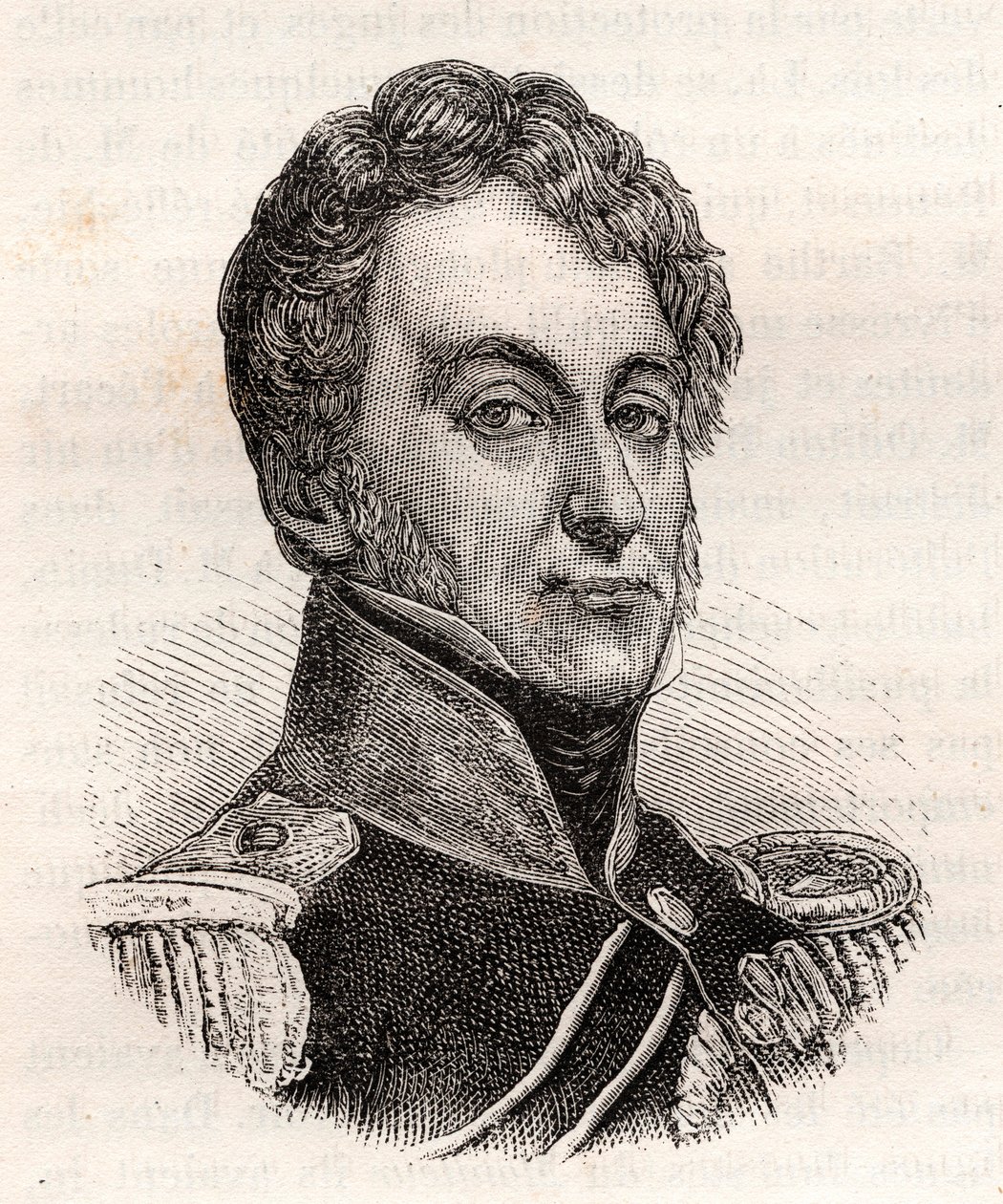 Henri Francois Delaborde 1764-1833 generał rewolucji francuskiej. autorstwa Unknown artist