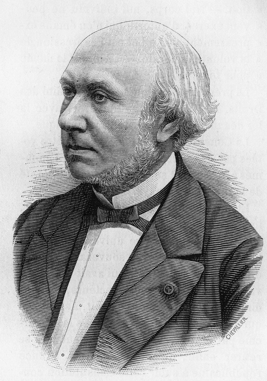 Henri Wallon (1812-1904), francuski historyk i polityk. autorstwa Unknown artist