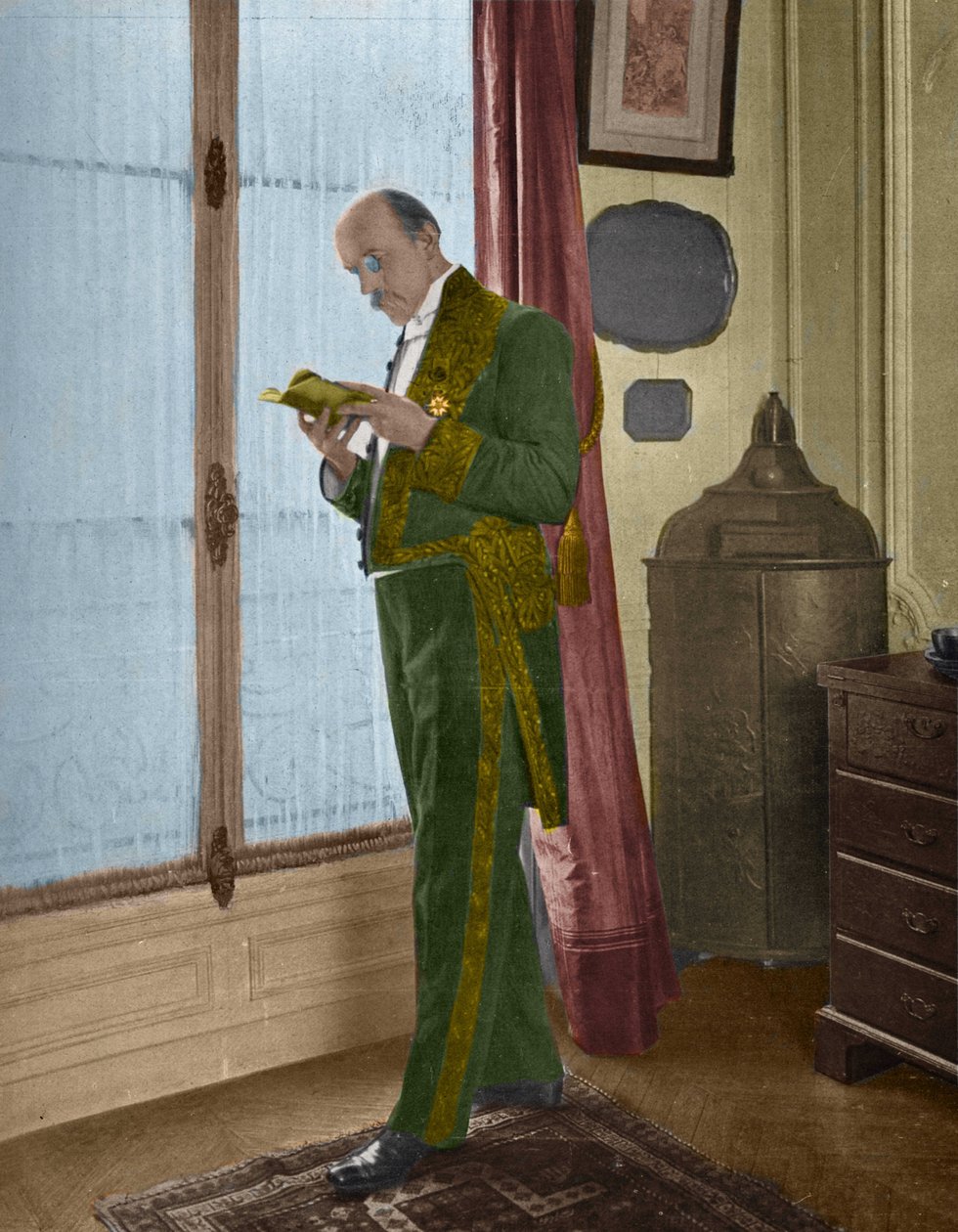 Henri de Regnier (1864-1936), francuski pisarz w domu przed pójściem do akademii autorstwa Unknown artist