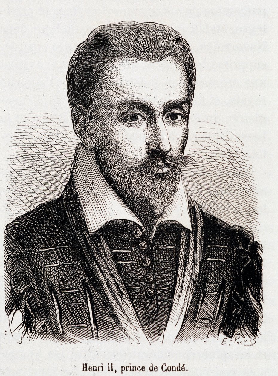 Henryk II Burbon (1588-1646) książę Conde. autorstwa Unknown artist